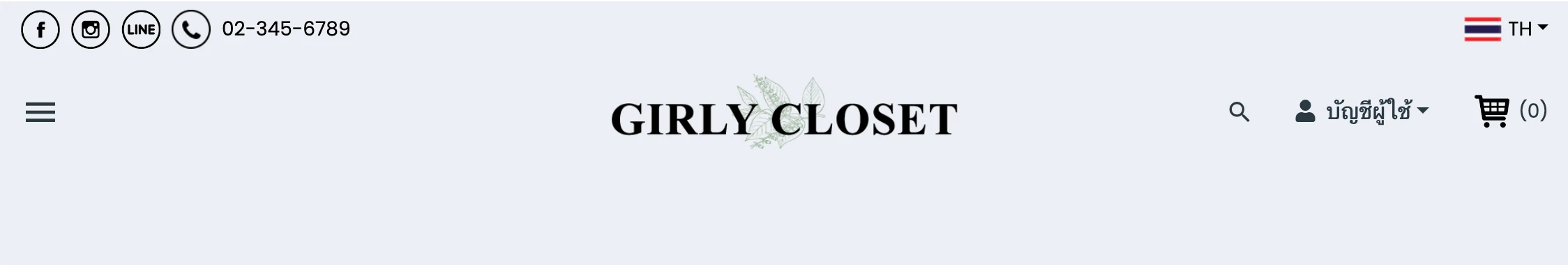 การใช้งาน การปรับแต่งรูปแบบ Header